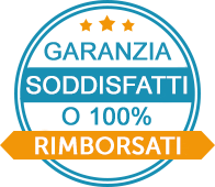 soddisfatti o rimborsati al 100%